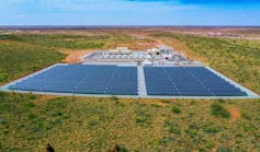 The Onslow microgrid in Western Australia. Courtesy of Horizon Power