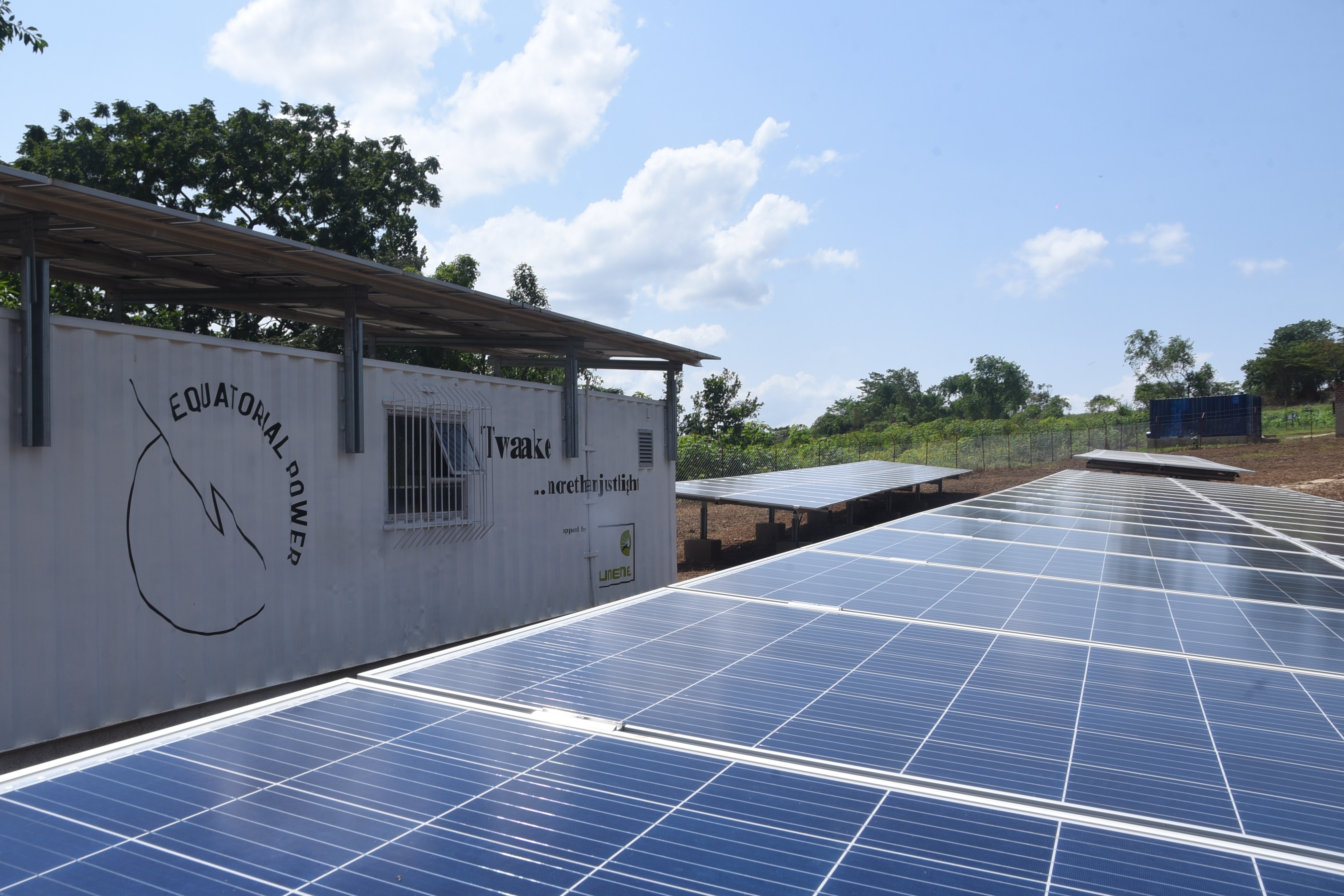 Site of minigrid in Uganda, courtesy Power For All.