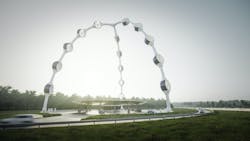 EV charging station microgrid, courtesy FlowGen EV charging station microgrid, courtesy FlowGen