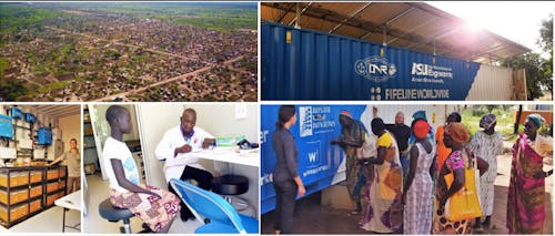 The Atlas containerized medical microgrid, a 2021 Microgrid Greater Good Award winner. Image courtesy of ASU