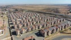 Malachite Mews microgrid in South Africa (Courtesy of Cenfura) Malachite Mews microgrid in South Africa (Courtesy of Cenfura)