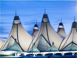 Mountain imagery at Denver International Airport. By Arina P Habich/Shutterstock.com Mountain imagery at Denver International Airport. By Arina P Habich/Shutterstock.com