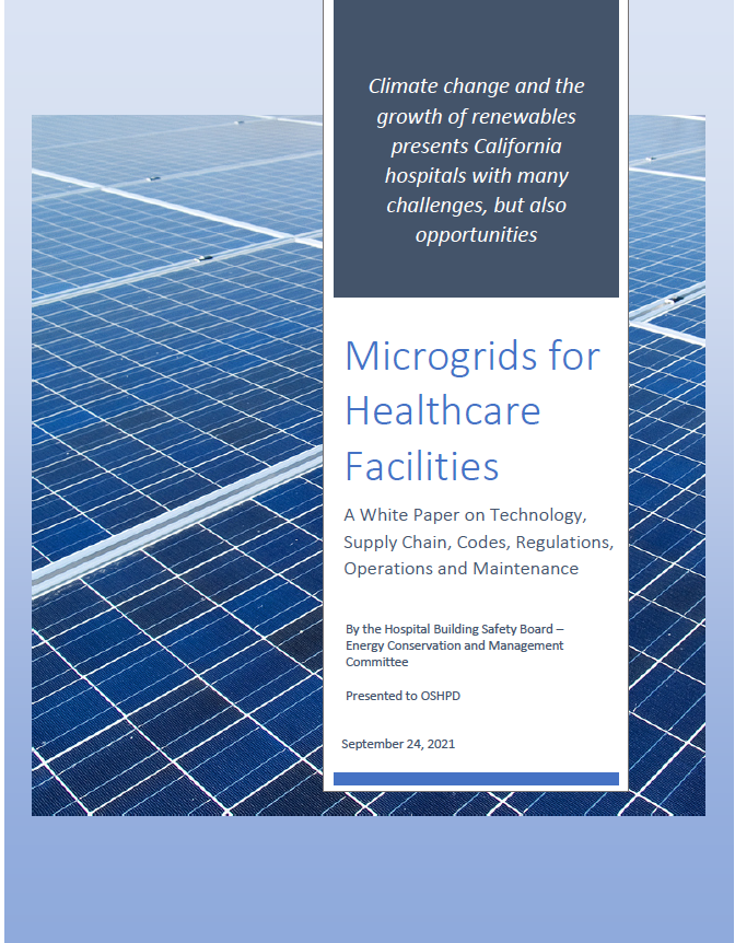 How to implement healthcare microgrids in California Microgrid Knowledge