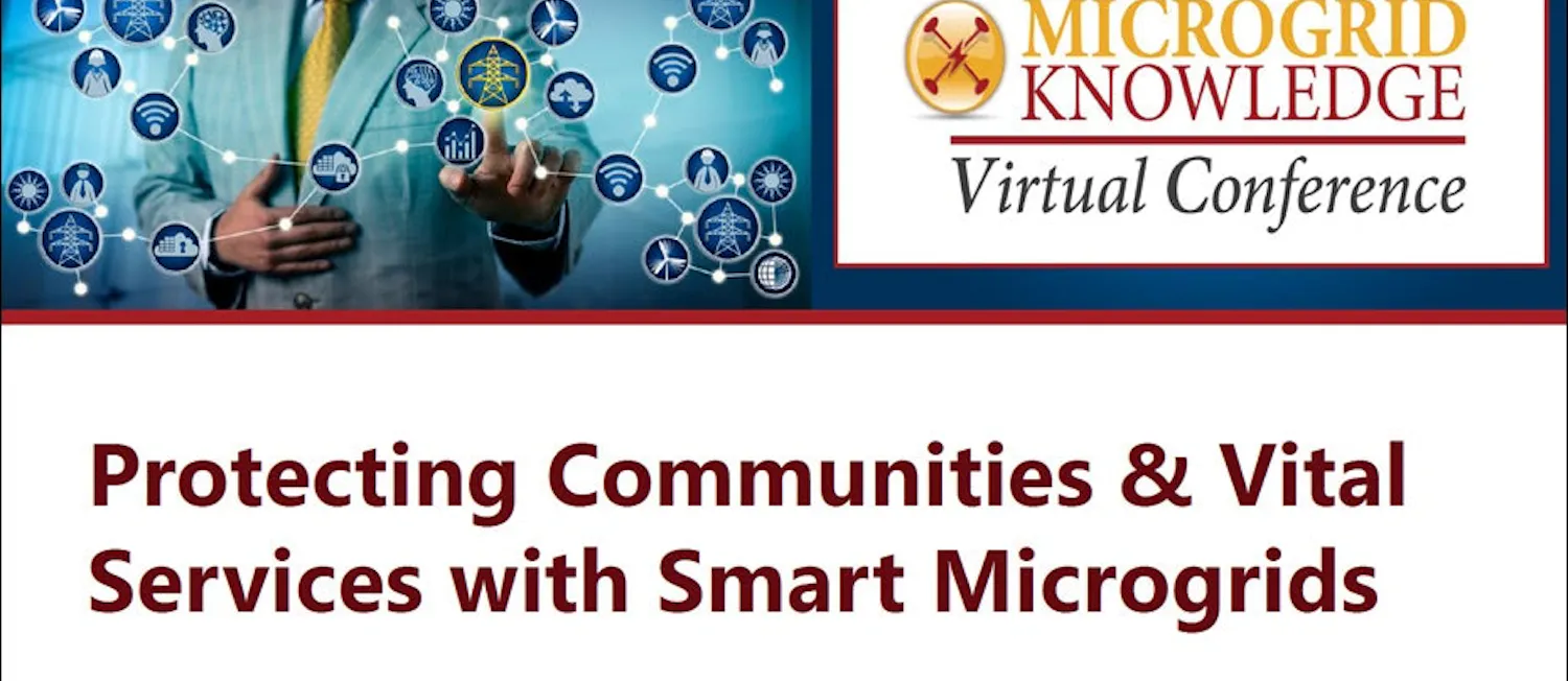 Protecting Communities & Vital Services with Smart Microgrids ...