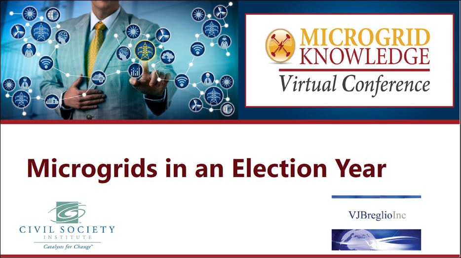 Microgrids in an Election Year Cover