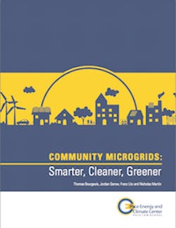 community microgrids: Smarter, Cleaner, Greener community microgrids: Smarter, Cleaner, Greener