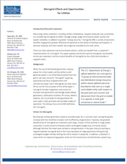 microgrid effects and opportunities microgrid effects and opportunities