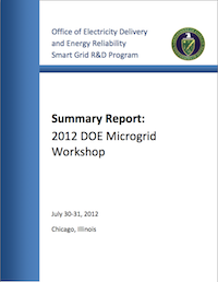 DOE microgrid workshop 2012