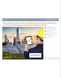 microgrid financing siemens