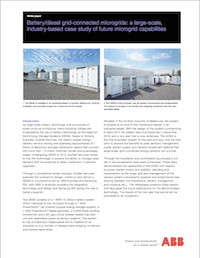 ABB Battery Microgrids