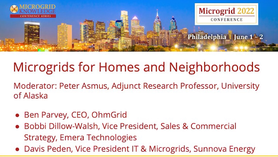 Microgrids for Homes and Neighborhoods Microgrid Knowledge