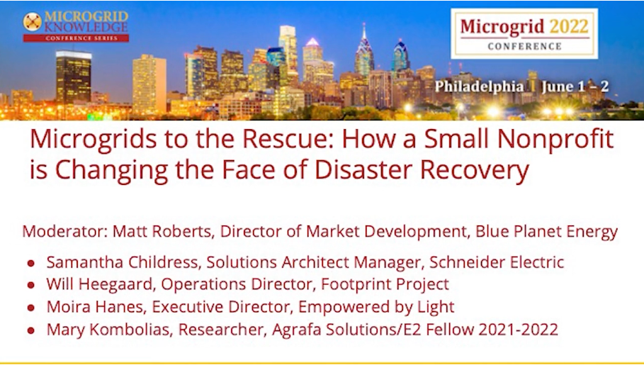 Microgrids to the Rescue