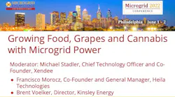 Growing Food, Grapes and Cannabis with Microgrid Power