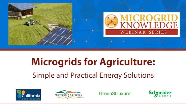 Microgrids for Agriculture: Simple and Practical Energy Solutions ...