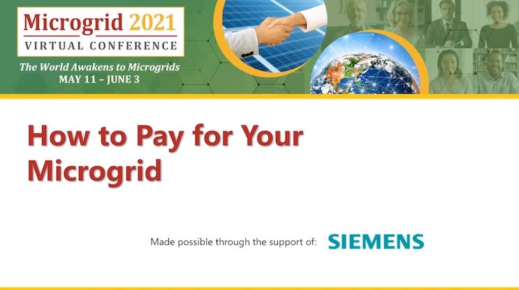 How to Pay for Your Microgrid