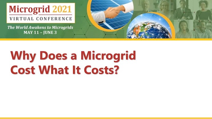 Why Does a Microgrid Cost What it Costs? Microgrid Knowledge