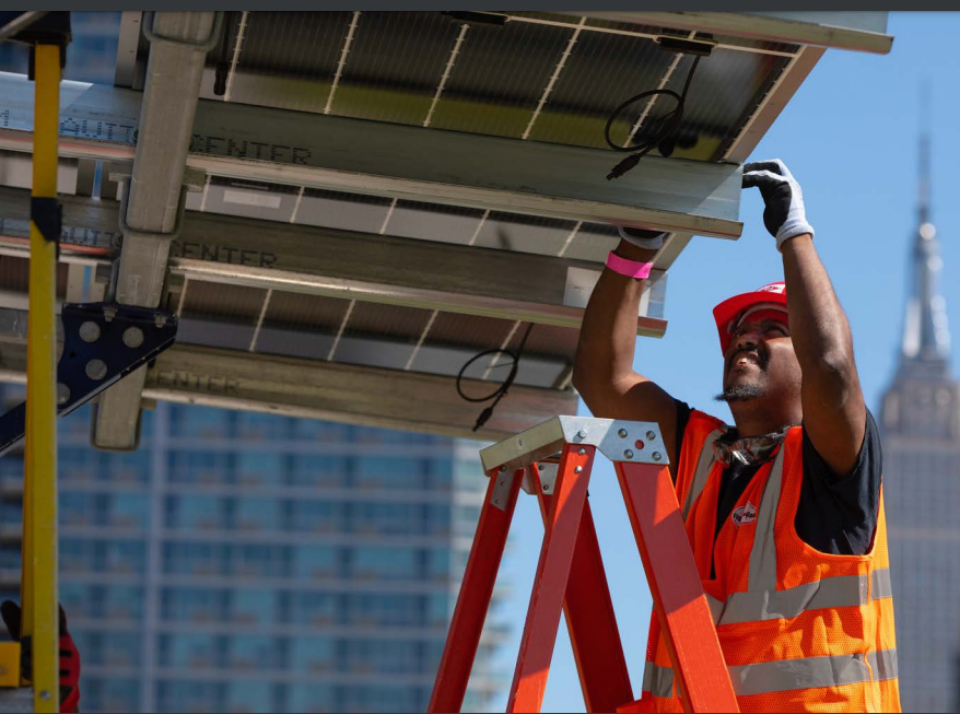 Javits Center microgrid project. Courtesy of the Office of NY Gov. Kathy Hochul