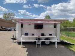 Sesame Solar DER with communications and Wi-Fi services. Photo by Namit Jhanwar Sesame Solar DER with communications and Wi-Fi services. Photo by Namit Jhanwar