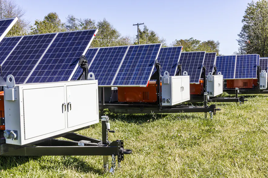 Remote Solar Microgrid Rapidly deployable solar microgrids for lower power applications ...