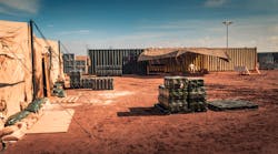 Microgrids are playing a key role in military operations, especially when it comes to forward operating bases (FOBs). (Source: cineuno/Shutterstock.com)
