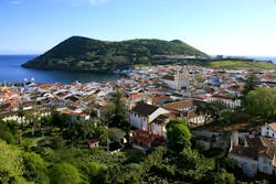 City of Angra do HeroÃsmo and harbor of Terceira island, Azores. Source: Eric Valenne geostory/Shutterstock.com City of Angra do HeroÃsmo and harbor of Terceira island, Azores. Source: Eric Valenne geostory/Shutterstock.com