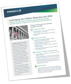 Ameresco Info Sheet Inflation Reduction Act