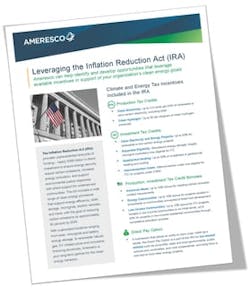 Ameresco Info Sheet Inflation Reduction Act Ameresco Info Sheet Inflation Reduction Act