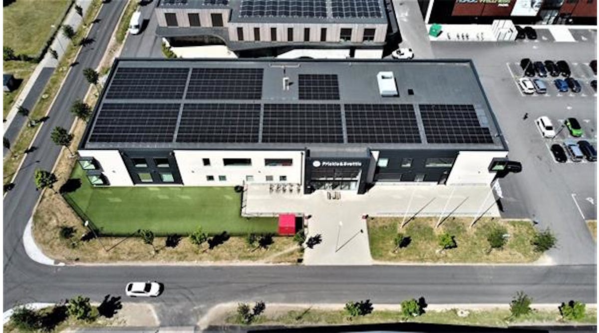 Rooftop based PV-solar power. Source: spa-solceller-lomma