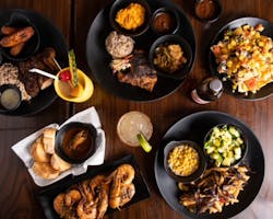 Afordiasiac Restaurant's Jamaican creole fusion food Afordiasiac Restaurant's Jamaican creole fusion food