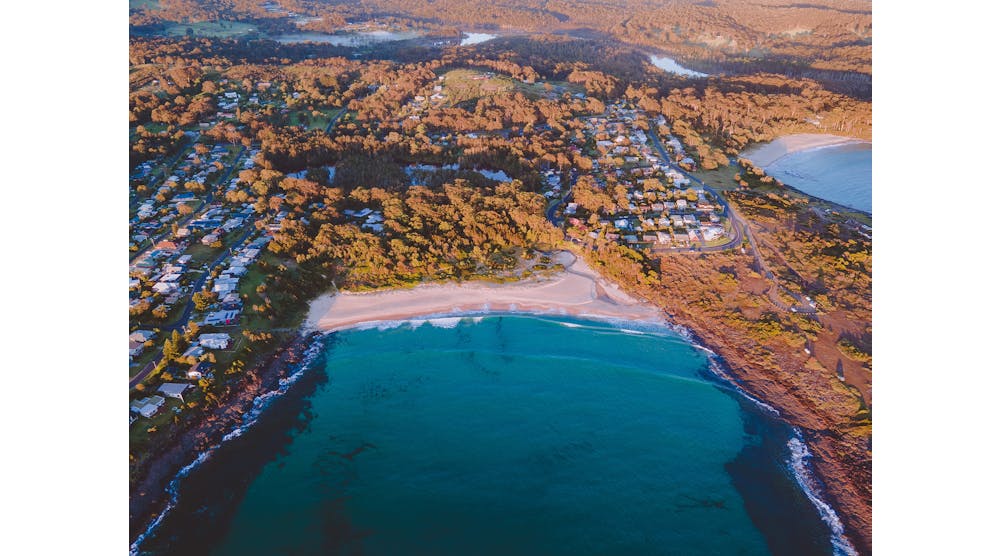 Aerial view of Bawley Beach, NSW, Australia. Source: Brayden Stanford Photo / Shutterstock.com
