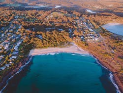 Aerial view of Bawley Beach, NSW, Australia. Source: Brayden Stanford Photo / Shutterstock.com Aerial view of Bawley Beach, NSW, Australia. Source: Brayden Stanford Photo / Shutterstock.com