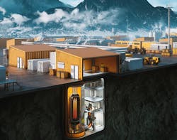 Rendering of micro modular reactor project from Global First Power, a joint venture on Ontario Power Generation and USNC-Power Rendering of micro modular reactor project from Global First Power, a joint venture on Ontario Power Generation and USNC-Power
