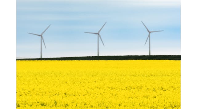 Alberta, Canada-based wind projects are among the recipients of government funding. (Source: Tabor Chichakly / Shutterstock.com)