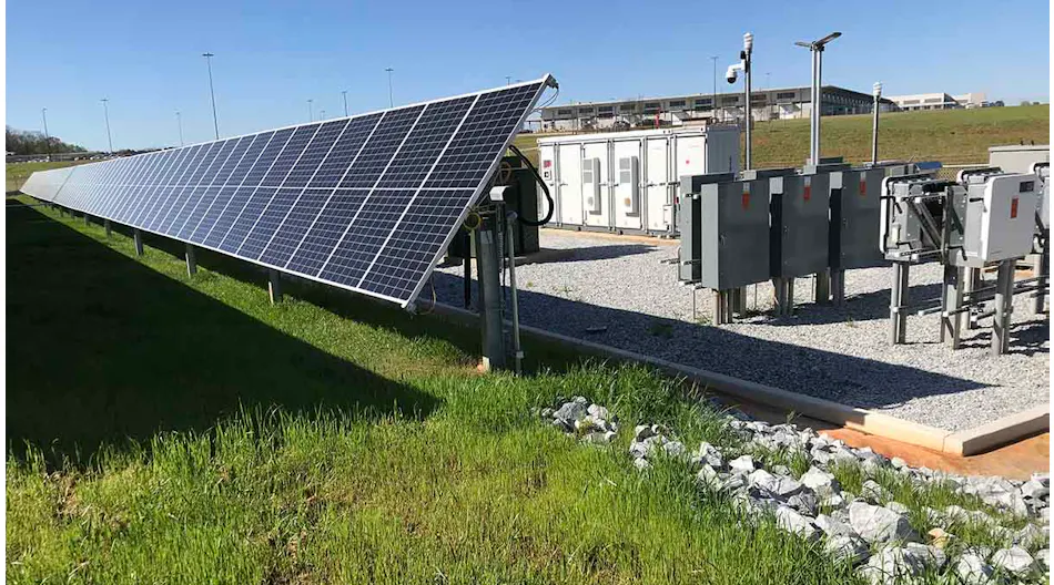 Red Microgrid Panel Installation Completed of Record-size Hybrid Microgrid at Australia ...