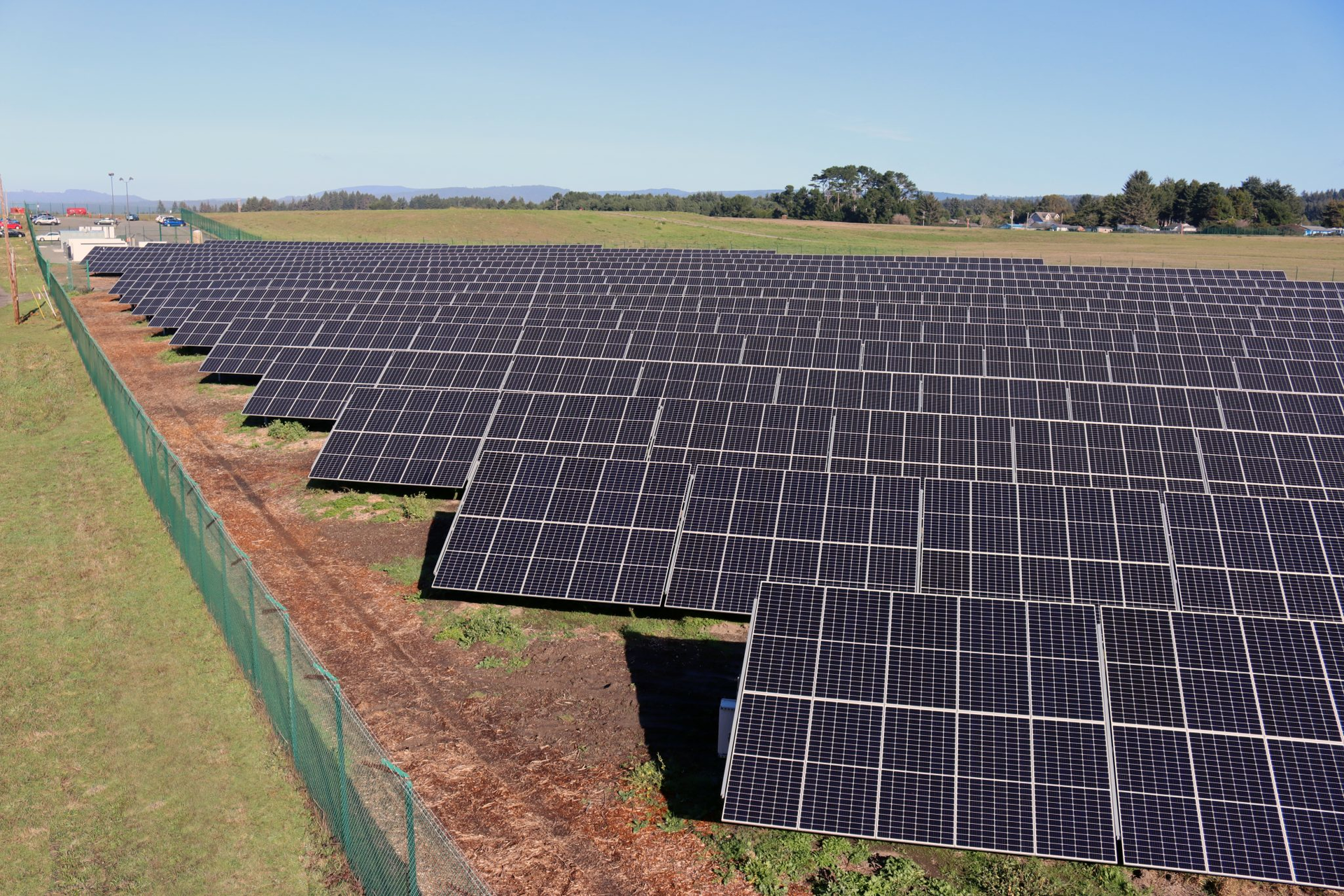 Redwood Coast Airport Microgrid's Solar Panels
