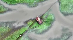Green Mountain Power's Zero Outages Initiative aims to build a more resilient energy system so customers won't lose power during severe weather events, like the July 2023 flood that ravaged large parts of Vermont. (Source: Sean Plottner / Shutterstock.com)