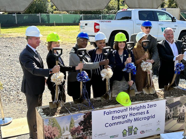 Fairmount Heights ground breaking. (Source: Maryland Energy Administration)