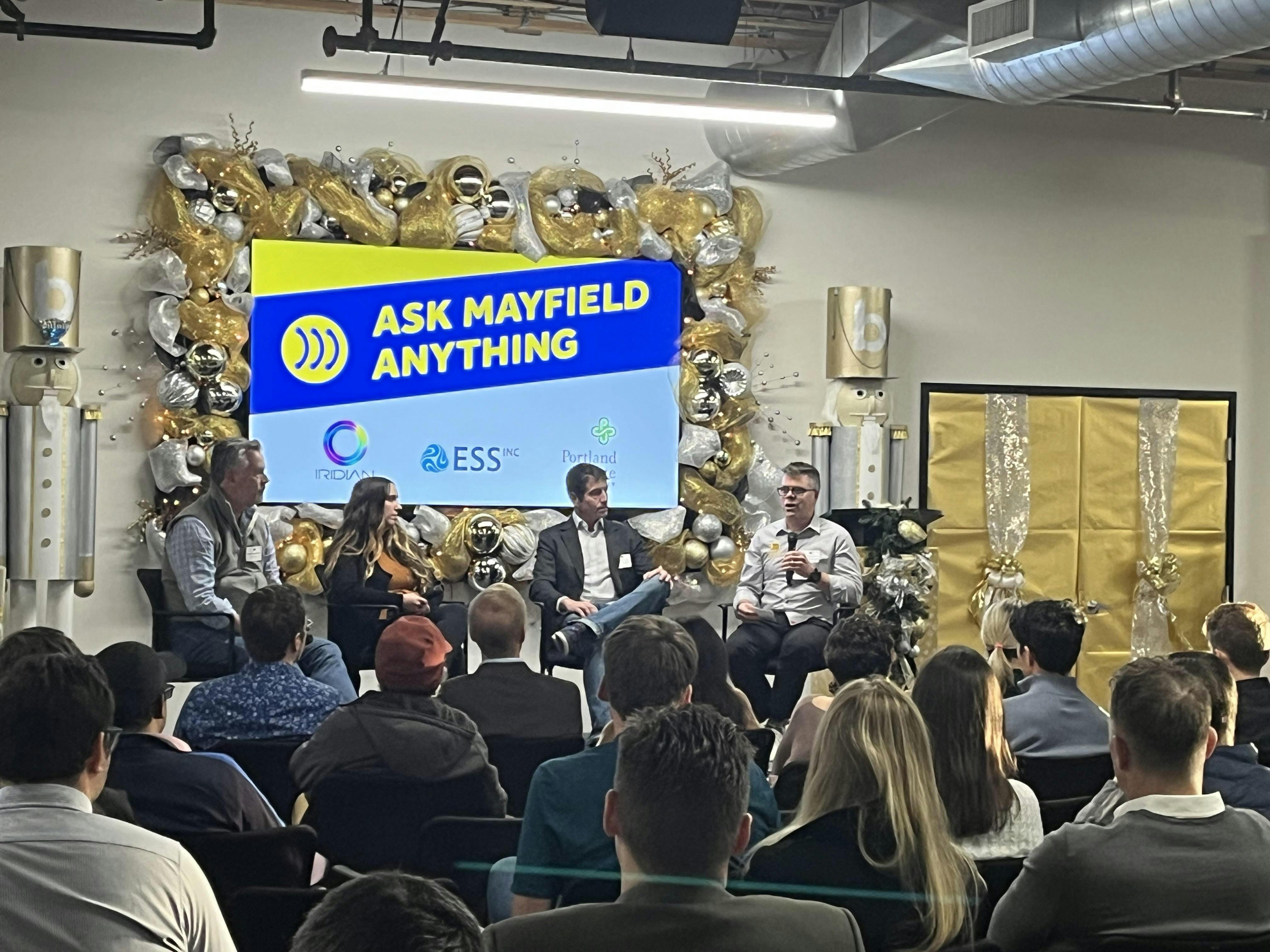 Panel discussion at 'The Great Transformation' (Source: Lisa Cohn)