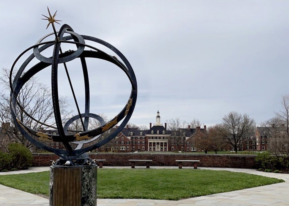 View of Miami University of Ohio campus.