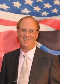 BlackRock's Larry Fink. Image credit Wilson Center-courtesy Wikimedia Commons. BlackRock's Larry Fink. Image credit Wilson Center-courtesy Wikimedia Commons.