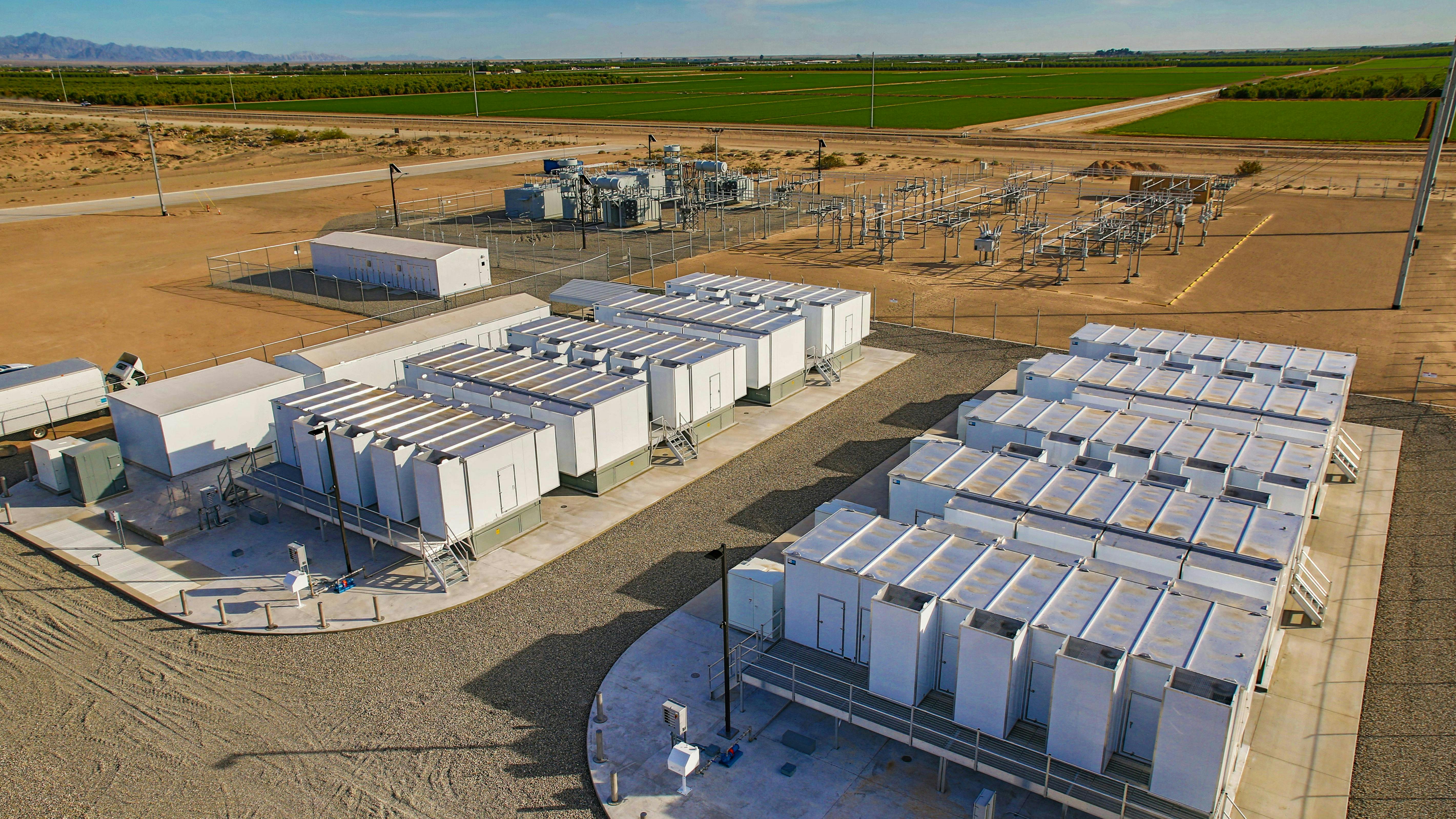 The Yuma, Arizona Advanced Microgrid Project. Image credit PowerSecure.