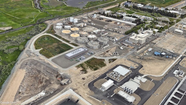 The EchoWater Resource Recovery Facility, part of the Sacramento Area Sewer District (Source: Ameresco)