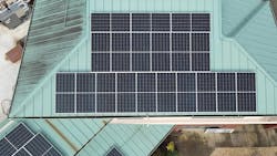 Solar panels cover portions of the roofline at Alliance Medical Center in Healdsburg, California. The resilient power system, which also includes battery storage, was funded by Direct Relief's Power for Health program, and the system has the ability to power the health center for up to 15 hours during a power outage. (Courtesy photo) Solar panels cover portions of the roofline at Alliance Medical Center in Healdsburg, California. The resilient power system, which also includes battery storage, was funded by Direct Relief's Power for Health program, and the system has the ability to power the health center for up to 15 hours during a power outage. (Courtesy photo)
