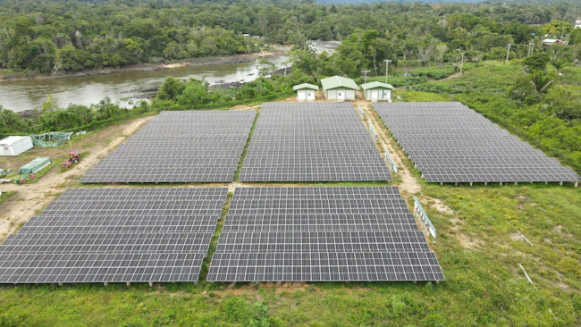 Suriname Village Microgrid (Source: POWERCHINA)