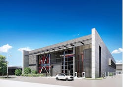 Rendering of Dallas-Fort Worth Airport electric Central Utility Plant project. Image credit DFW Airport. Rendering of Dallas-Fort Worth Airport electric Central Utility Plant project. Image credit DFW Airport.