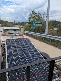 Chevrolet Bolt moves solar panels into devastated Asheville, North Carolina, to build mobile microgrids in the wake of Hurricane Helene Chevrolet Bolt moves solar panels into devastated Asheville, North Carolina, to build mobile microgrids in the wake of Hurricane Helene
