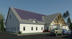 New Penobscot Nation Community Center with Solar in Two Phases. Credit Gary Frost and Michael Burgess. New Penobscot Nation Community Center with Solar in Two Phases. Credit Gary Frost and Michael Burgess.
