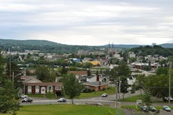 View of the Edmundston skyline. Image credit P199-own work/Wikimedia Commons View of the Edmundston skyline. Image credit P199-own work/Wikimedia Commons