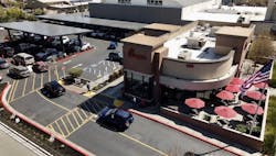 Image of solar canopy at a Chick-Fil-A facility in California. Image credit SolMicroGrid Image of solar canopy at a Chick-Fil-A facility in California. Image credit SolMicroGrid