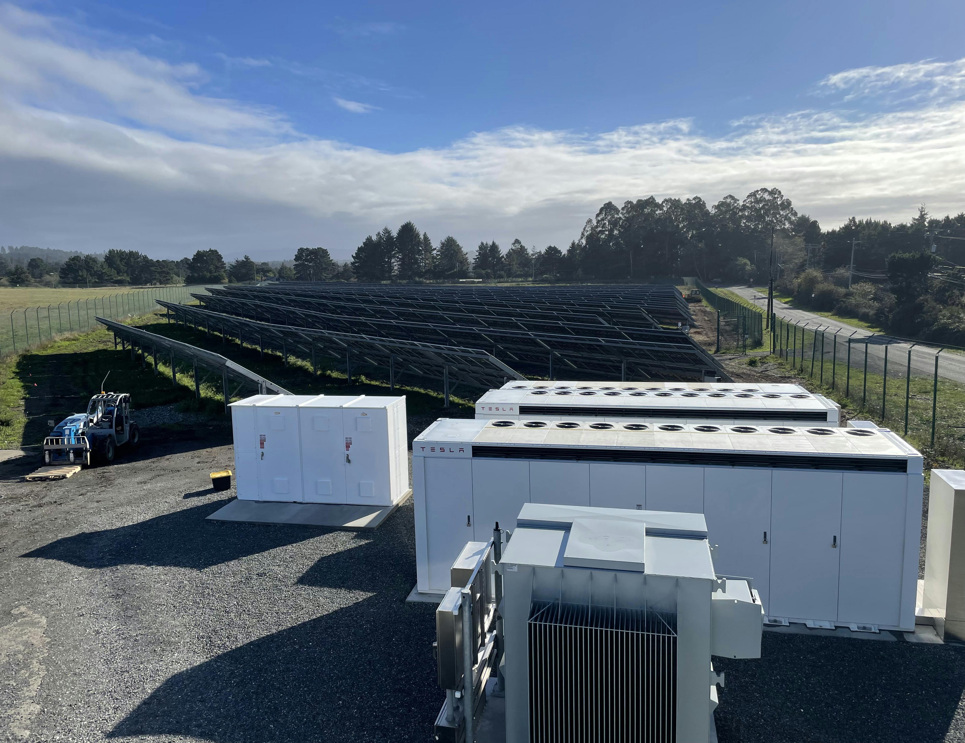 Redwood Coast Airport Microgrid, Image credit Redwood Coast Energy Authority